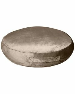 Edie Home Panne Velvet Round Floor Pillow -Cheap Edie Home Store 3030095898 RLLD 2