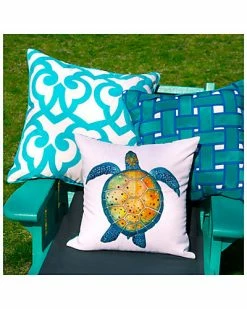 Edie Home Printed Turtle Outdoor Pillow 9 Edie Home Printed Turtle Outdoor Pillow -Cheap Edie Home Store 3030591023 RLLD 4