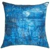 Edie Home Brushstroke Indigo Denim Decorative Pillow