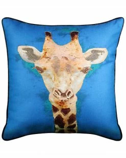 Edie Home Giraffe Reversible Decorative Pillow