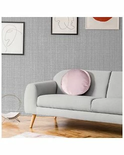 Edie Home Panne Velvet Round Decorative Pillow -Cheap Edie Home Store 3030591110 RLLD 3