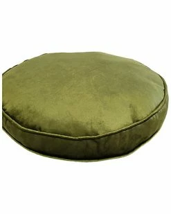 Edie Home Panne Velvet Round Decorative Pillow -Cheap Edie Home Store 3030591112 RLLD 2
