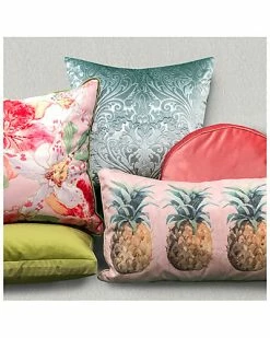 Edie Home Embossed Panne Velvet Decorative Pillow -Cheap Edie Home Store 3030591118 RLLD 3