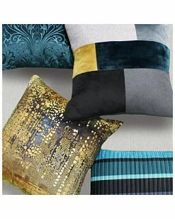 Edie Home Jazzy Stripes Satin Decorative Pillow -Cheap Edie Home Store 3030591129 RLLD 4