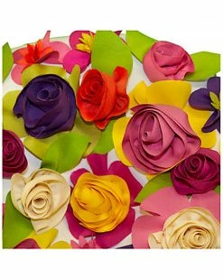 Edie Home Dimensional Spring Floral Round Decorative Pillow -Cheap Edie Home Store 3030591146 RLLD 4