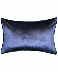 Edie Home Reversible Ribbon Blue Birds Lumbar Decorative Pillow -Cheap Edie Home Store 3030591170 RLLD 2