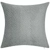 Edie Home Edie@Home Velvet Embroidered Chevron Decorative Pillow -Cheap Edie Home Store 3030723405 RLLD 1