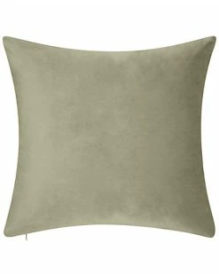 Edie Home Velvet Embroidered Chevron Decorative Pillow -Cheap Edie Home Store 3030723406 RLLD 2