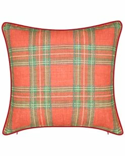 Edie Home Holiday Christmas Plaid Reindeer Boyfriend Decorative Pillow -Cheap Edie Home Store 3030723417 RLLD 2