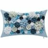 Edie Home Indoor/Outdoor Floral Bouquet Dimensional Lumbar Decorative Pillow -Cheap Edie Home Store 3030966164 RLLD 1