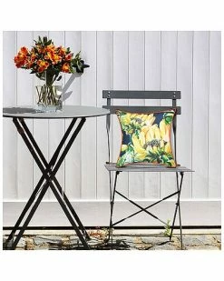 Edie Home Indoor/Outdoor Sunflower Watercolor Reversible Decorative Pillow -Cheap Edie Home Store 3030966188 RLLD 3