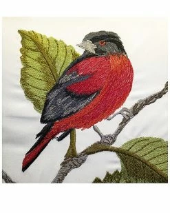 Edie Home Indoor/Outdoor Embroidered Birds Decorative Pillow -Cheap Edie Home Store 3030966191 RLLD 3