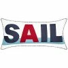 Edie Home Edie@Home Indoor & Outdoor Bold Sail Reversible Nautical Lumbar Decorative Pillow -Cheap Edie Home Store 3030966209 RLLD 1