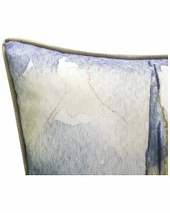 Edie Home Edie@Home Indoor & Outdoor Watercolor Sailboats Decorative Pillow -Cheap Edie Home Store 3030966215 RLLD 3