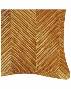 Edie Home Chevron Velvet Decorative Pillow -Cheap Edie Home Store 3050098881 RLLD 3