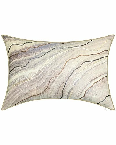 Edie Home Corded Marble Lumbar Decorative Pillow 3 Edie Home Corded Marble Lumbar Decorative Pillow