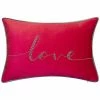 Edie Home Celebrations Beaded Love Decorative Pillow -Cheap Edie Home Store 3050098889 RLLD 1