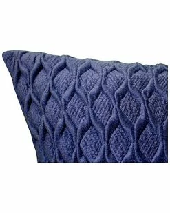 Edie Home Fishnet Ruched Velvet Decorative Pillow -Cheap Edie Home Store 3050098906 RLLD 5