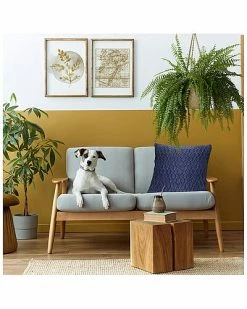 Edie Home Fishnet Ruched Velvet Decorative Pillow -Cheap Edie Home Store 3050098906 RLLD 6