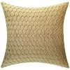 Edie Home Fishnet Ruched Velvet Decorative Pillow -Cheap Edie Home Store 3050098907 RLLD 1