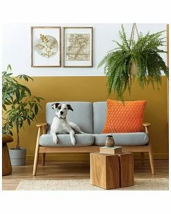 Edie Home Fishnet Ruched Velvet Decorative Pillow -Cheap Edie Home Store 3050098908 RLLD 6