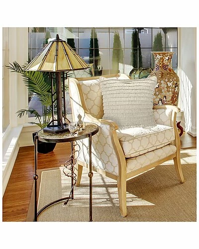 Edie Home Gatsby Fringe Decorative Pillow 8 Edie Home Gatsby Fringe Decorative Pillow - Image 6