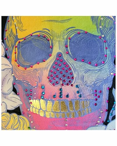 Edie Home Halloween Velvet Day Of The Decorative Pillow 5 Edie Home Halloween Velvet Day Of The Decorative Pillow - Image 3