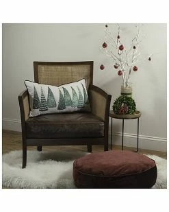 Edie Home Modern Christmas Trees With Pearls & Embroidery Decorative Pillow -Cheap Edie Home Store 3050098922 RLLD 6