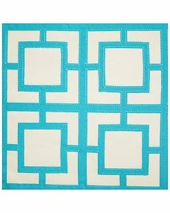 Edie Home Modern Links Applique Indoor & Outdoor Decorative Pillow -Cheap Edie Home Store 3050098923 RLLD 3