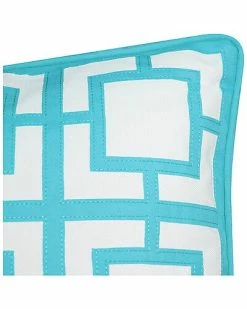 Edie Home Modern Links Applique Indoor & Outdoor Decorative Pillow -Cheap Edie Home Store 3050098923 RLLD 4
