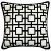 Edie Home Modern Links Applique Indoor & Outdoor Decorative Pillow -Cheap Edie Home Store 3050098924 RLLD 1