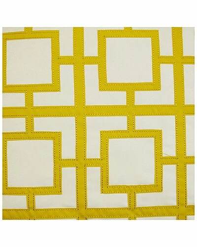 Edie Home Modern Links Applique Indoor & Outdoor Decorative Pillow 5 Edie Home Modern Links Applique Indoor & Outdoor Decorative Pillow - Image 3