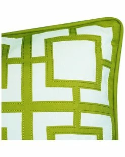 Edie Home Modern Links Applique Indoor & Outdoor Decorative Pillow -Cheap Edie Home Store 3050098926 RLLD 4