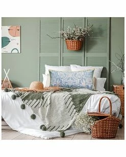 Edie Home New York Botanical Garden Alhambra Lumbar Decorative Pillow -Cheap Edie Home Store 3050098929 RLLD 7