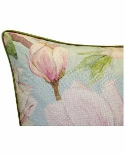 Edie Home New York Botanical Garden Watercolor Magnolia Pillow -Cheap Edie Home Store 3050098938 RLLD 4
