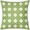 Edie Home Edie@Home Rattan Decorative Pillow