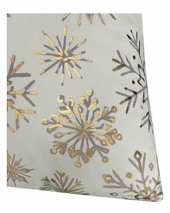 Edie Home Snowflakes Velvet Foil Print Holiday Decorative Pillow -Cheap Edie Home Store 3050098949 RLLD 5