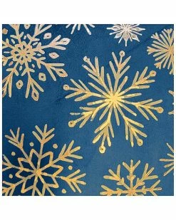Edie Home Snowflakes Velvet Foil Print Holiday Decorative Pillow -Cheap Edie Home Store 3050098950 RLLD 3