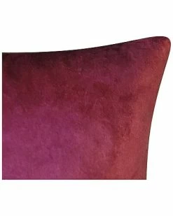 Edie Home Snowflakes Velvet Foil Print Holiday Decorative Pillow -Cheap Edie Home Store 3050098951 RLLD 4