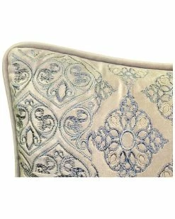 Edie Home Velvet Patchwork Embroidered Lumbar Decorative Pillow -Cheap Edie Home Store 3050182198 RLLD 5