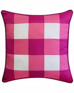 Edie Home Outdoor Gingham Decorative Pillow