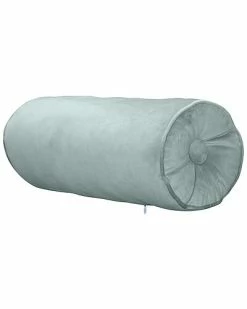 Edie Home Edie@Home Edie@Home Luxe Velvet Neckroll Decorative Throw Pillow