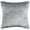 Edie Home Edie@Home Edie@Home Embossed Panne Velvet Decorative Pillow