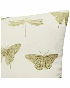 Edie Home Embroidered Butterflies And Moths / Zippered Shell Pillow -Cheap Edie Home Store 3050509682 RLLD 5