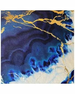 Edie Home Velvet Geode Metallic Lumbar Decorative Pillow -Cheap Edie Home Store 3050660262 RLLD 3