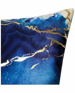 Edie Home Velvet Geode Metallic Lumbar Decorative Pillow -Cheap Edie Home Store 3050660262 RLLD 4